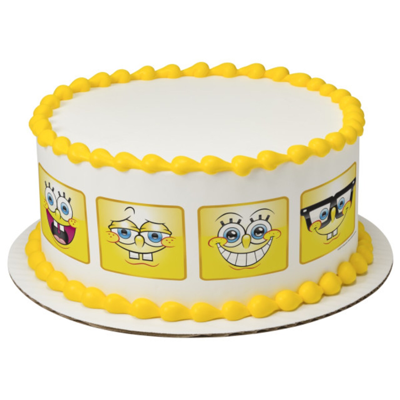 SpongeBob SquarePants™ Many Faces Edible Cake Topper Image Strips